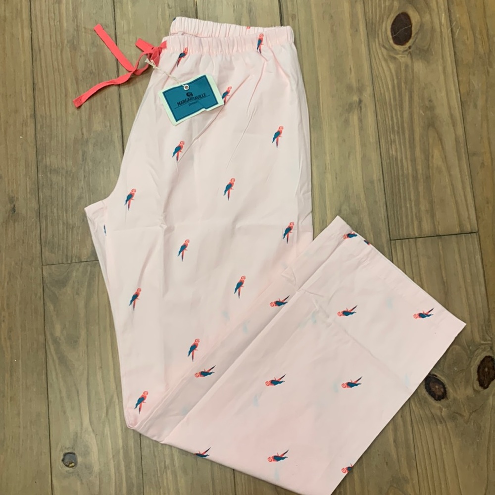 NWT Margaritaville Tropical Dreams Parrot PJ Pants